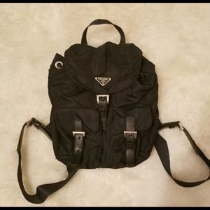 Authentic Prada backpack